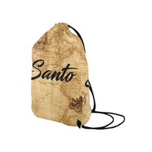 Old Map Drawstring Bag