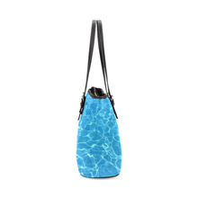 Pool Leather Tote Bag