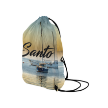 Calm Boats Drawstring Bag
