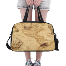 Old Map Weekend Bag