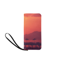 Sunset Vacation Clutch Purse