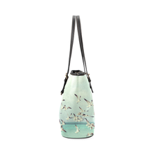 Seagulls Leather Tote Bag