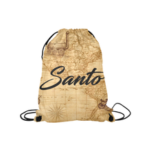 Old Map Drawstring Bag