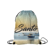 Calm Boats Drawstring Bag