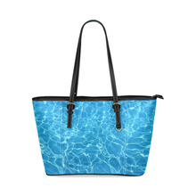 Pool Leather Tote Bag