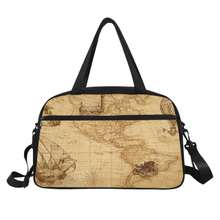 Old Map Weekend Bag