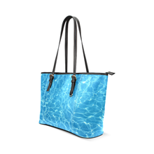 Pool Leather Tote Bag