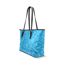 Pool Leather Tote Bag