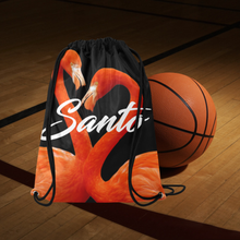 Flamingo Drawstring Bag