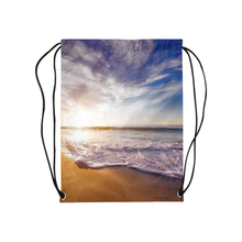 Beach Front Drawstring Bag