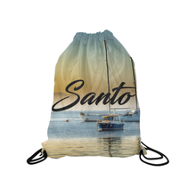 Calm Boats Drawstring Bag