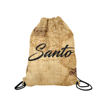 Old Map Drawstring Bag