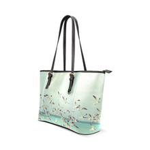 Seagulls Leather Tote Bag