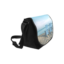 Blue Chair Saddle Purse