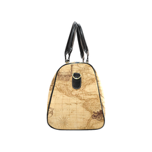 Old Map Large Waterproof Travel Bag