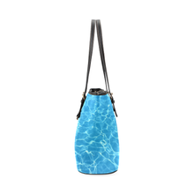 Pool Leather Tote Bag