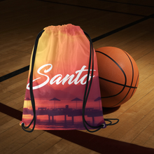 Sunset Vacation Drawstring Bag