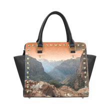 Zion Park Rivet Shoulder Purse