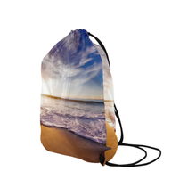 Beach Front Drawstring Bag