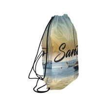 Calm Boats Drawstring Bag