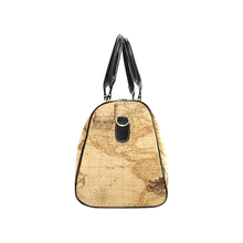 Old Map Large Waterproof Travel Bag