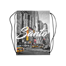 Times Square Drawstring Bag