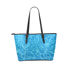 Pool Leather Tote Bag