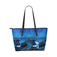 Lighthouse Leather Tote Bag
