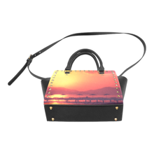 Sunset Vacation Rivet Shoulder Purse