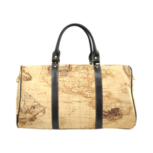 Old Map Large Waterproof Travel Bag