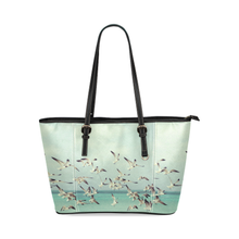 Seagulls Leather Tote Bag