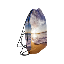 Beach Front Drawstring Bag