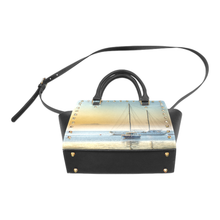 Calm Boats Rivet Shoulder Purse