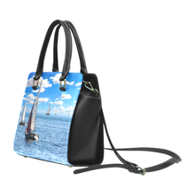 Sail Boat Rivet Shoulder Purse