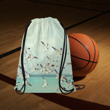 Seagulls Drawstring Bag