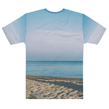 Blue Beach Chairs All Over T Shirt