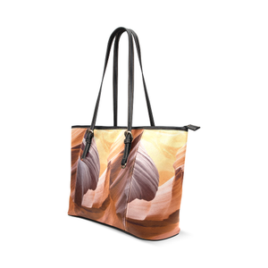 Canyon Leather Tote Bag