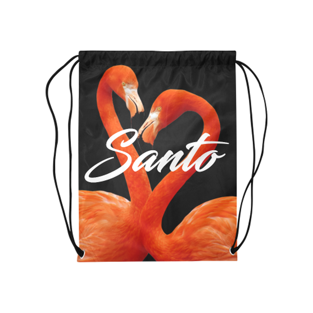 Flamingo Drawstring Bag