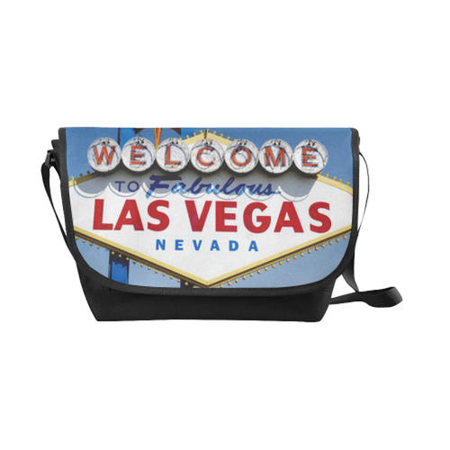 Las Vegas Sign Saddle Purse