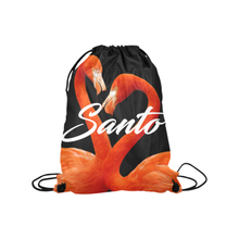 Flamingo Drawstring Bag