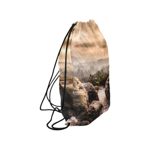 Rocky Mountain Drawstring Bag