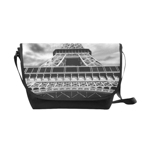 Eiffel Tower Saddle Purse