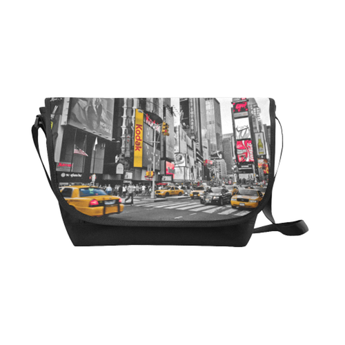 Times Square Saddle Purse