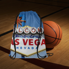 Las Vegas Sign Drawstring Bag