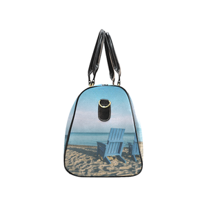 Blue Chiar Large Waterproof Travel Bag