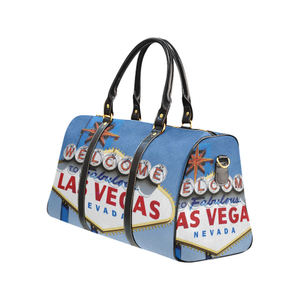 Las Vegas Sign Large Waterproof Travel Bag