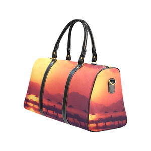 Sunset Vacation Large Waterproof Travel Bag