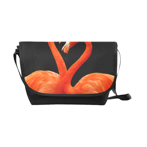 Flamingo Saddle Purse