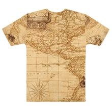 Old Maps All Over T Shirt