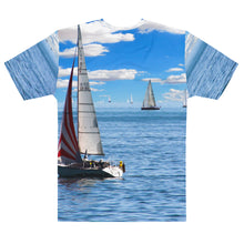 Sailboats All Over T Shirt